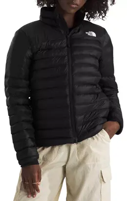 The North Face: Чёрная куртка 