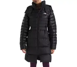 The North Face: Чёрный пуховик 