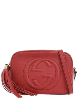 Gucci Pre-Owned: Красная сумка через плечо 