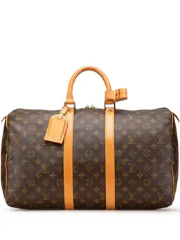 Louis Vuitton Pre-Owned: Коричневая сумка 
