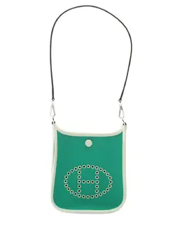 Hermès Pre-Owned: Зелёная сумка через плечо 