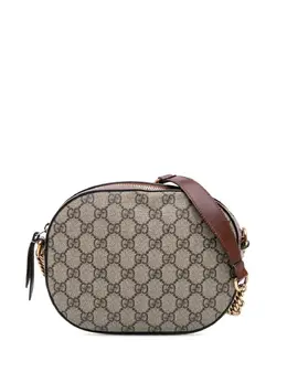 Gucci Pre-Owned: Коричневая сумка через плечо 