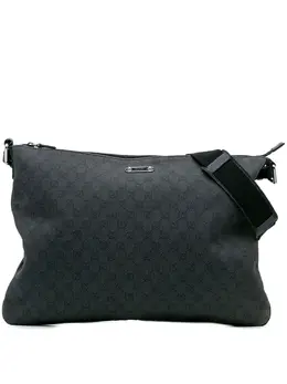 Gucci Pre-Owned: Чёрная сумка через плечо 
