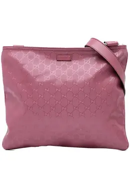 Gucci Pre-Owned: Розовая сумка через плечо 
