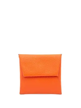Hermès Pre-Owned: Оранжевый кошелёк 