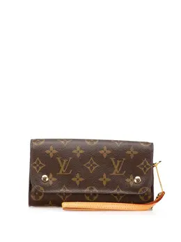 Louis Vuitton Pre-Owned: Коричневый клатч 
