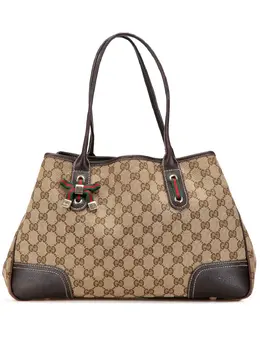 Gucci Pre-Owned: Коричневая сумка-шоппер 