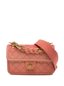 CHANEL Pre-Owned: Розовая сумка 