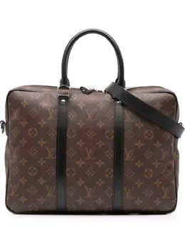 Louis Vuitton Pre-Owned: Чёрная сумка 