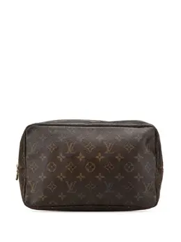 Louis Vuitton Pre-Owned: Коричневый клатч 