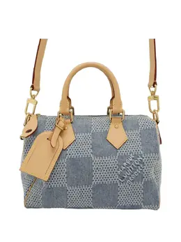 Louis Vuitton Pre-Owned: Голубая сумка 