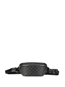 Louis Vuitton Pre-Owned: Чёрная сумка 