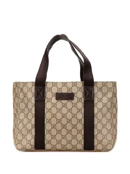 Gucci Pre-Owned: Коричневая сумка-шоппер 