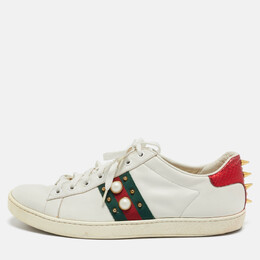 Gucci: Белые кроссовки  Ace