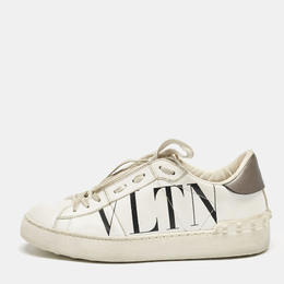 Valentino: Белые кроссовки  Rockstud