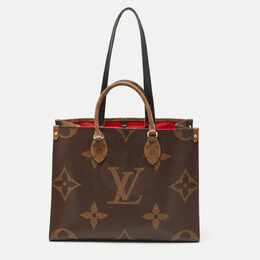 Louis Vuitton: Коричневая сумка 