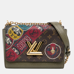 Louis Vuitton: Коричневая сумка  Twist