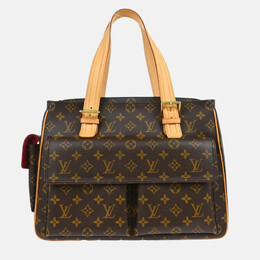 Louis Vuitton: Коричневая сумка  Multipli Cite