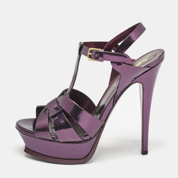 Yves Saint Laurent: Фиолетовые сандалии 