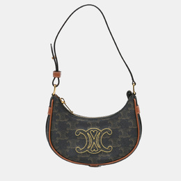 Celine: Коричневая сумка 