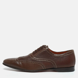 Santoni: Коричневые туфли 
