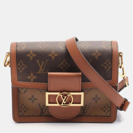 Louis Vuitton: Коричневая сумка 