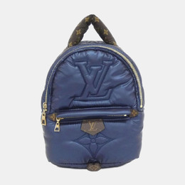 Louis Vuitton: Синий рюкзак 