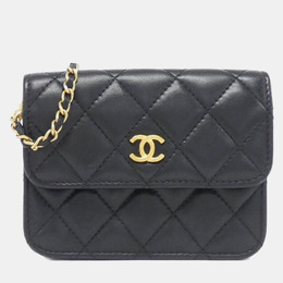 Chanel: Чёрный клатч 