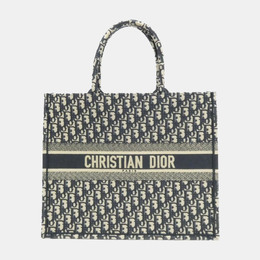 Dior: Голубая сумка-шоппер 
