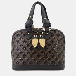 Louis Vuitton: Коричневая сумка 