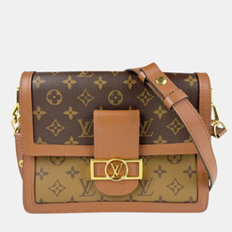 Louis Vuitton: Коричневая сумка 