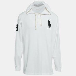 Polo Ralph Lauren: Белая толстовка 