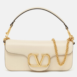 Valentino: Белая сумка 
