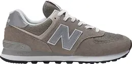 New Balance: Серые кроссовки  Core