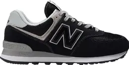New Balance: Чёрные кроссовки  Core