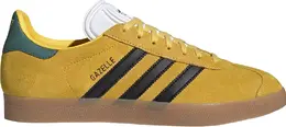 Adidas: Жёлтые кроссовки  Gazelle