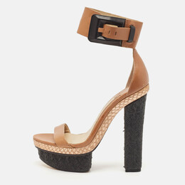 Brian Atwood: Коричневые сандалии 