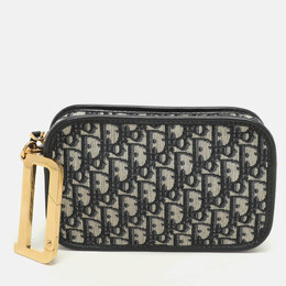 Dior: Синий клатч 