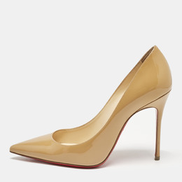 Christian Louboutin: Бежевые туфли 