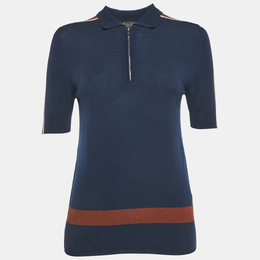 Loro Piana: Синяя футболка 