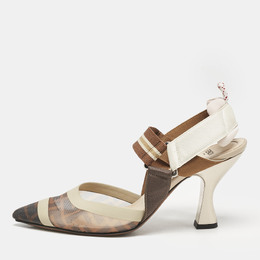 Fendi: Многоцветные туфли  Colibri