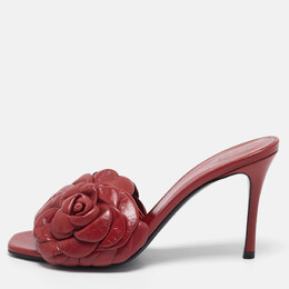 Valentino: Красные сандалии  Atelier