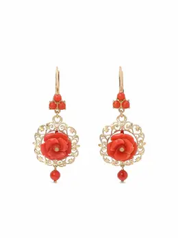 Dolce & Gabbana: Серьги  Rose