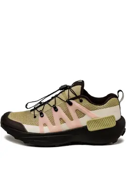 Salomon: Зелёные кроссовки 