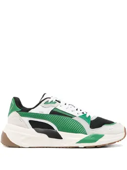 PUMA: Зелёные кроссовки 