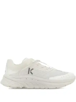 Kenzo: Белые кроссовки 