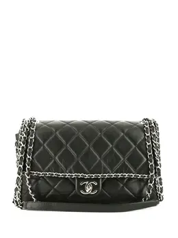 CHANEL Pre-Owned: Чёрная сумка 