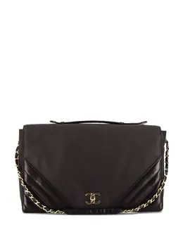 CHANEL Pre-Owned: Чёрная сумка 