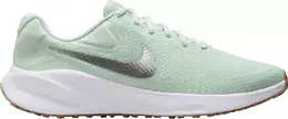 Nike: Серебристые кроссовки 