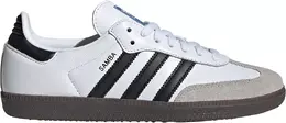 Adidas: Белые кроссовки  Samba